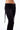 Pants Piedad BLACKMAMBA – pantalón negro con cintura ajustable y tiras vista frontal