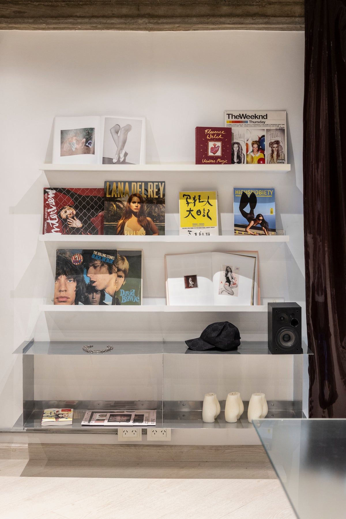 Interior del nuevo estudio y showroom de Blackmamba en Buenos Aires