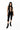 Body Samurai Hot BLACKMAMBA – body negro con detalle de logo en metal