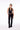 Pants Piedad BLACKMAMBA – detalle de cintura y tiro alto